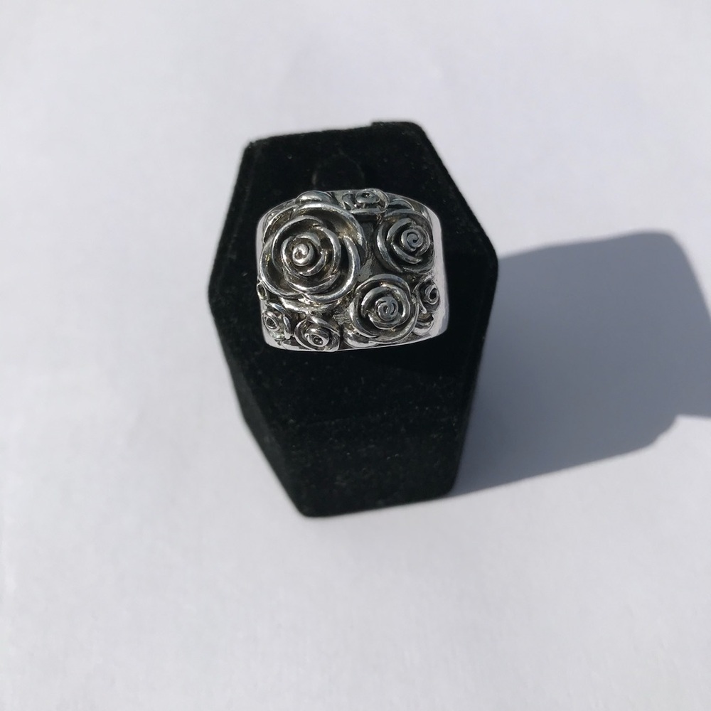925 Silver Wedding Ring - Picture 6 of 6
